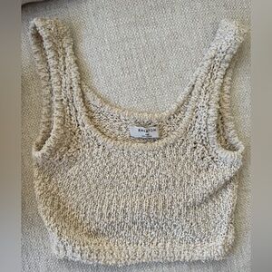 Aritzia- Cropped Knit tank
